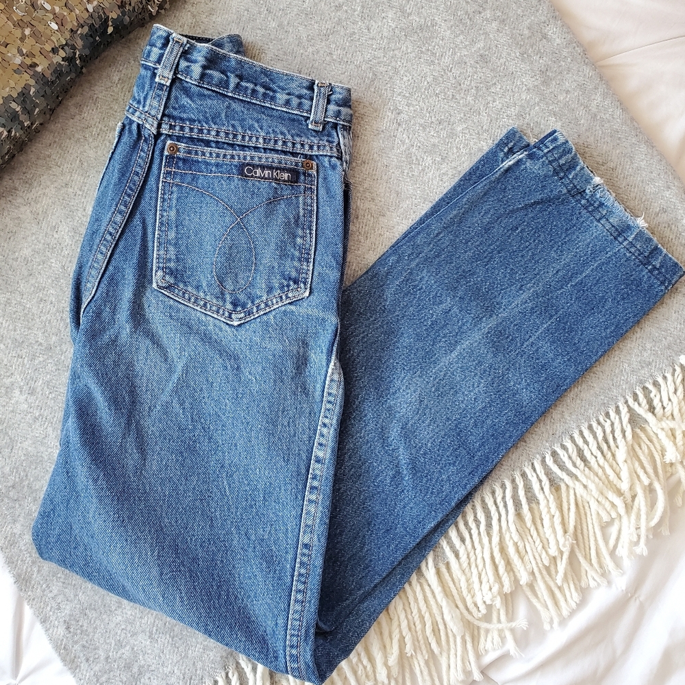 Vintage Calvin Klein High Waist Mom Jeans